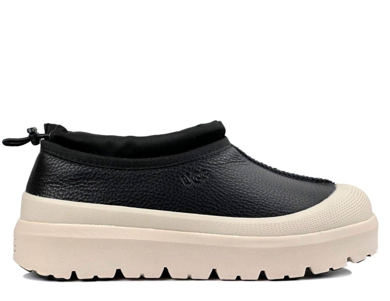 МУЖСКИЕ УГГИ UGG MEMS TASMAN HYBRID LEATHER BLACK 