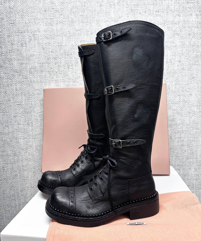 САПОГИ MIU MIU 