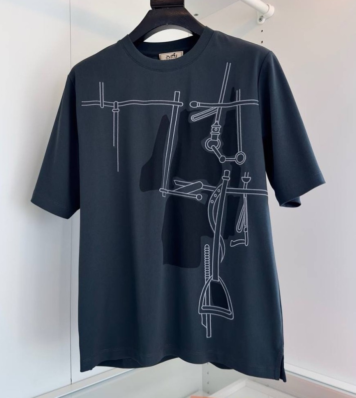 МУЖСКАЯ ФУТБОЛКА HERMES 