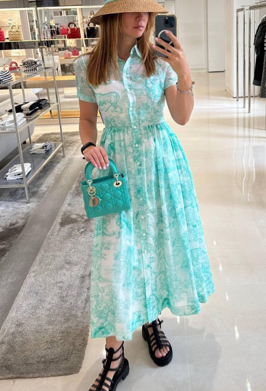 ПЛАТЬЕ CHRISTIAN DIOR 