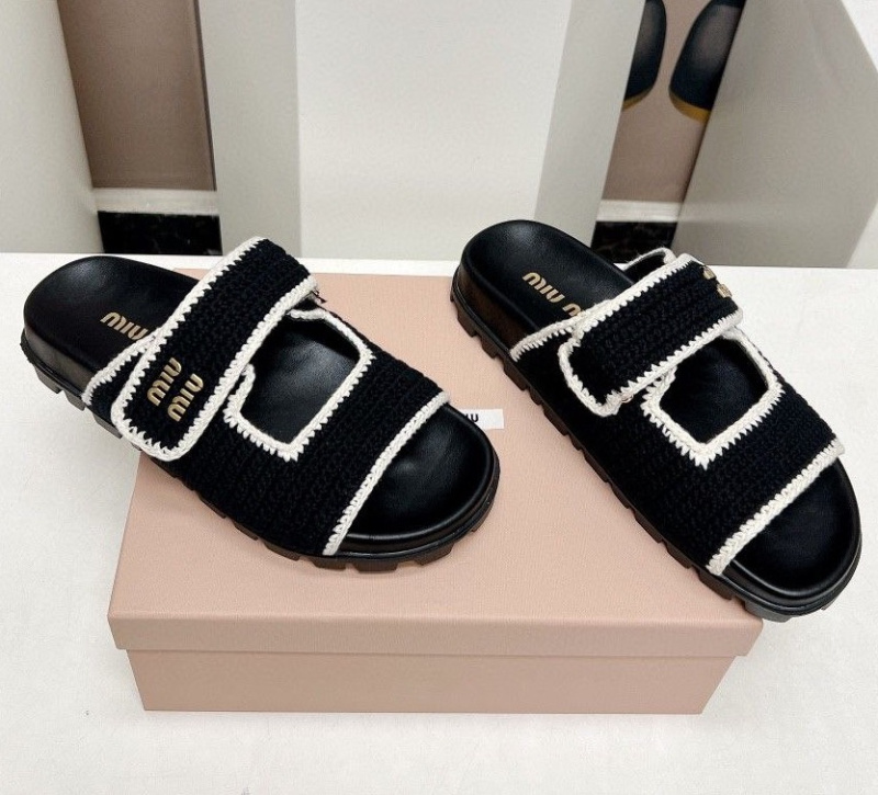 ШЛЕПКИ MIU MIU 