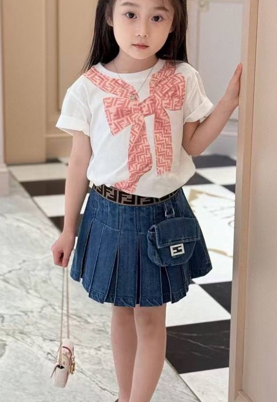 ДЕТСКАЯ ЮБКА ШОРТЫ FENDI 