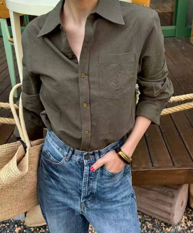 РУБАШКА SAINT LAURENT 