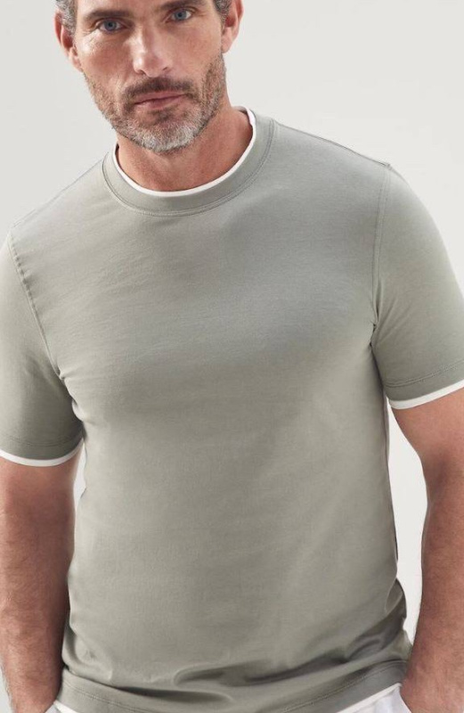 МУЖСКАЯ ФУТБОЛКА BRUNELLO CUCINELLI 