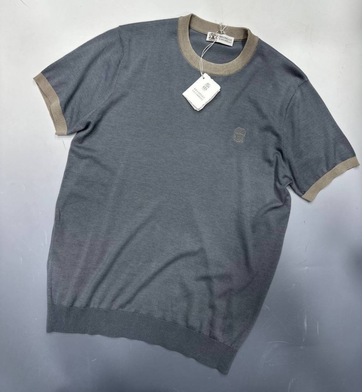 МУЖСКАЯ ФУТБОЛКА BRUNELLO CUCINELLI 