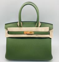 СУМКА HERMES BIRKIN 30 ручная работа