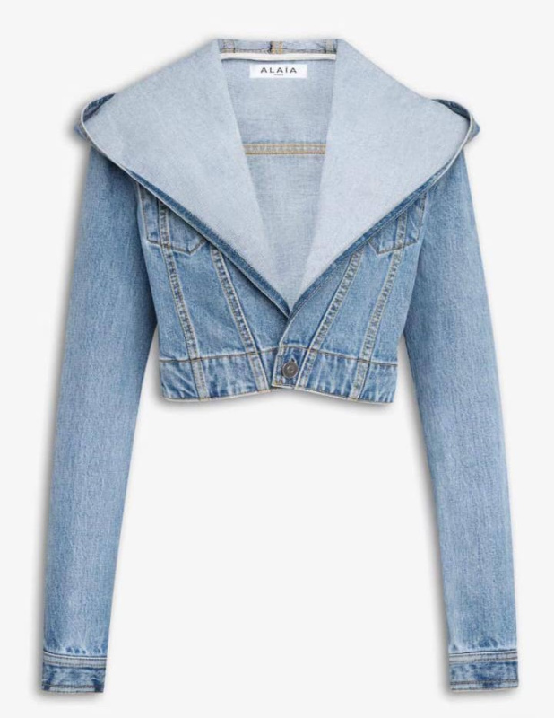КУРТКА ДЖИНСОВКА ALAIA