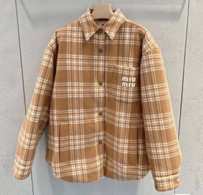 РУБАШКА УТЕПЛЕННАЯ MIU MIU 