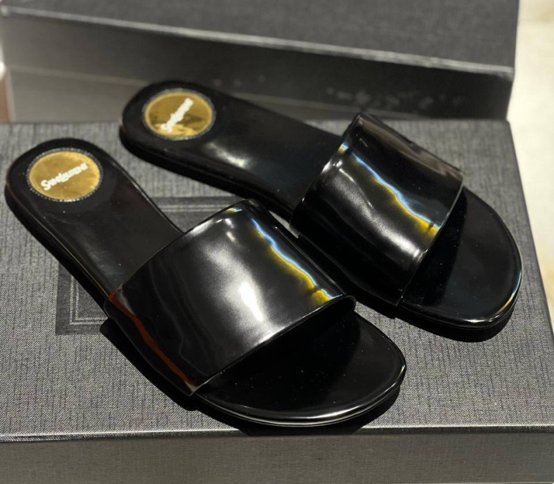 ШЛЕПКИ SAINT LAURENT 