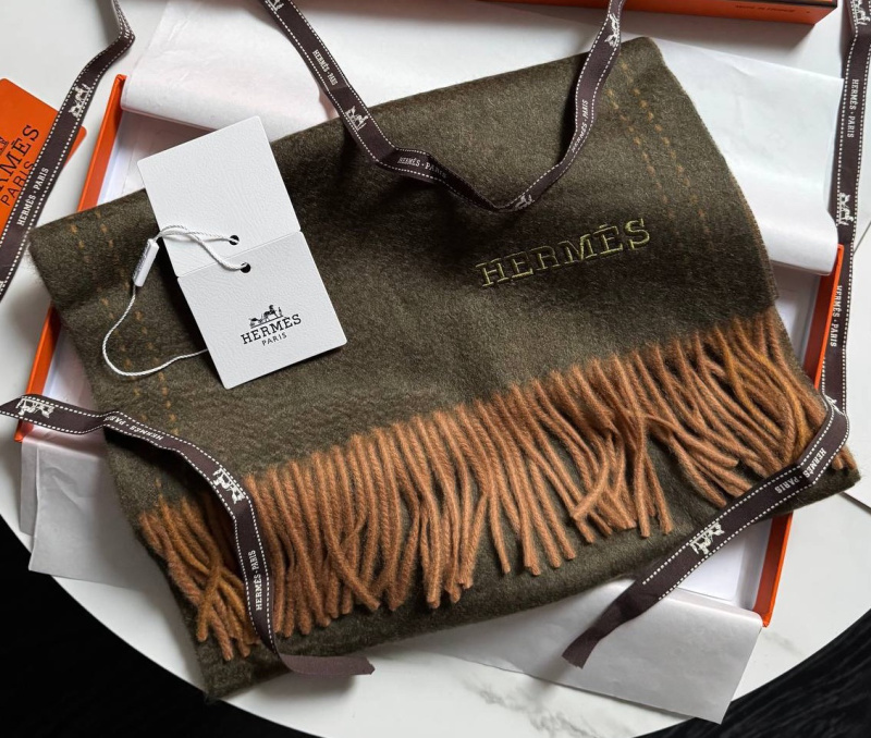 МУЖСКОЙ ШАРФ HERMES 