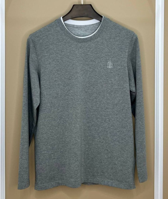 МУЖСКОЙ ЛОНГСЛИВ BRUNELLO CUCINELLI 