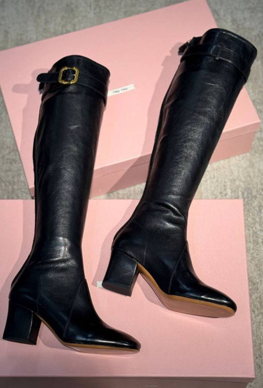 САПОГИ MIU MIU 