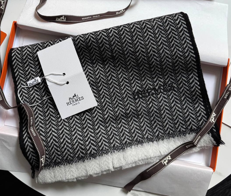 МУЖСКОЙ ШАРФ HERMES 