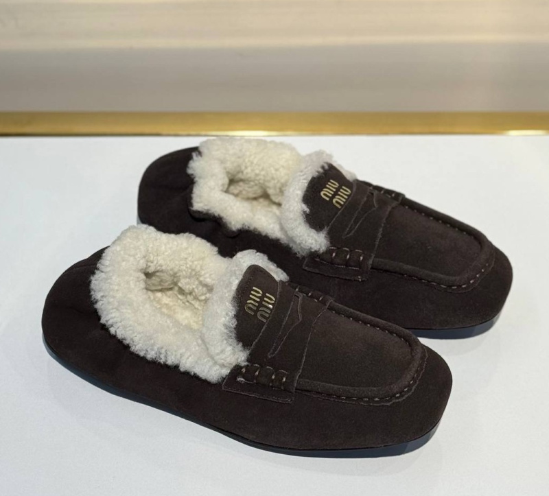 МОКАСИНЫ MIU MIU 