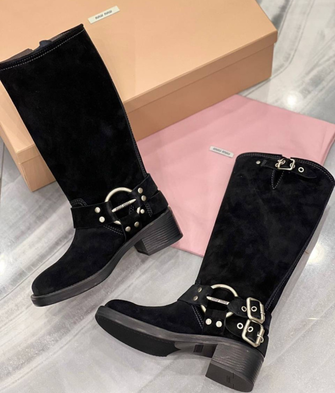 САПОГИ MIU MIU 