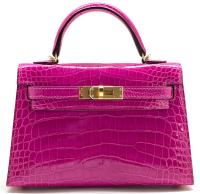 СУМКА HERMES KELLY 20 MINI ручная работа