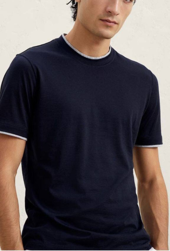 МУЖСКАЯ ФУТБОЛКА BRUNELLO CUCINELLI 