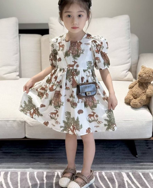 ДЕТСКОЕ ПЛАТЬЕ FENDI 