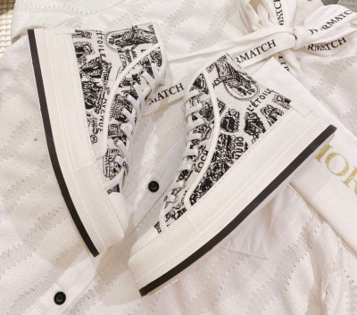 КЕДЫ ВЫСОКИЕ CHRISTIAN DIOR 