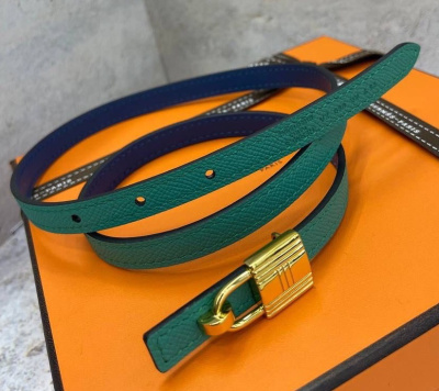 ЖЕНСКИЙ РЕМЕНЬ ДВУХСТОРОННИЙ HERMES 