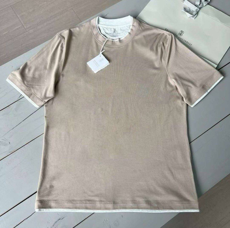 МУЖСКАЯ ФУТБОЛКА BRUNELLO CUCINELLI 