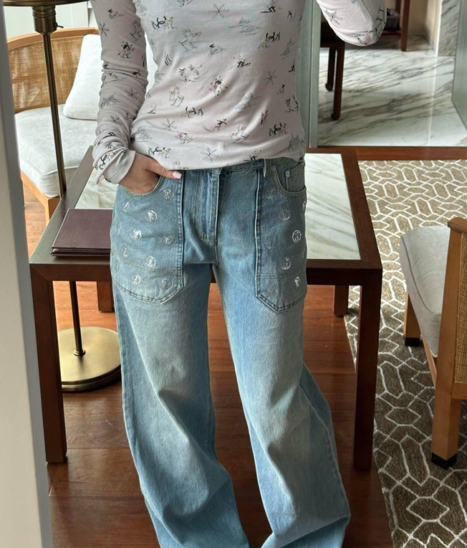 ДЖИНСЫ LOUIS VUITTON 