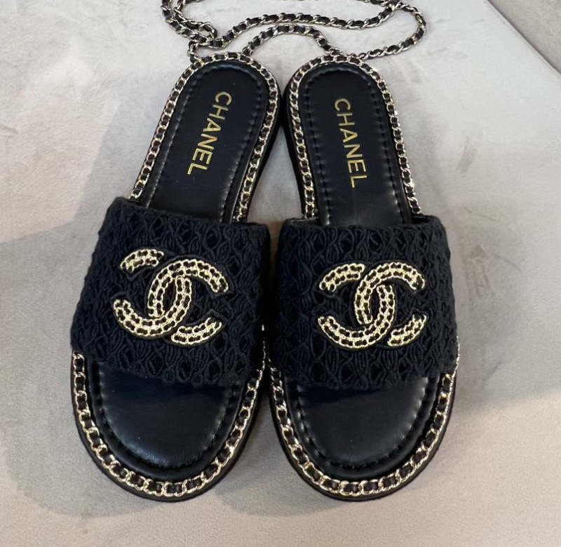 ШЛЕПКИ CHANEL 