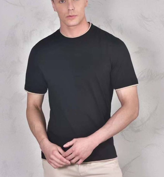 МУЖСКАЯ ФУТБОЛКА BRUNELLO CUCINELLI 