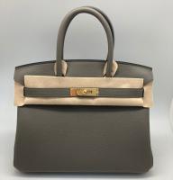 СУМКА HERMES BIRKIN 30 ручная работа