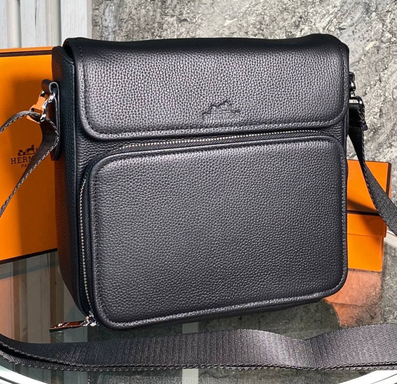 МУЖСКАЯ СУМКА МЕССЕНДЖЕР HERMES 