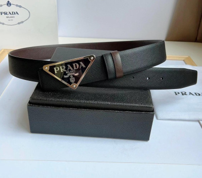 МУЖСКОЙ РЕМЕНЬ ДВУХСТОРОННИЙ PRADA 