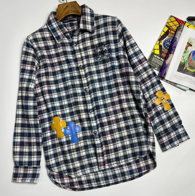 МУЖСКАЯ РУБАШКА CHROME HEARTS 