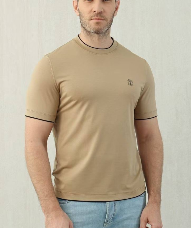 МУЖСКАЯ ФУТБОЛКА BRUNELLO CUCINELLI 