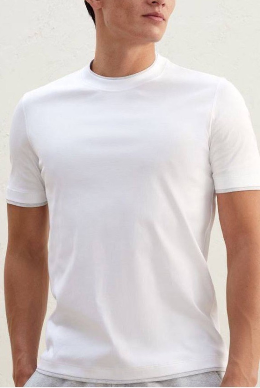 МУЖСКАЯ ФУТБОЛКА BRUNELLO CUCINELLI 