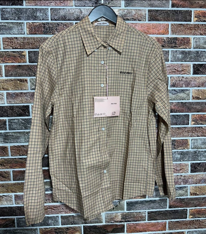 МУЖСКАЯ РУБАШКА MIU MIU 