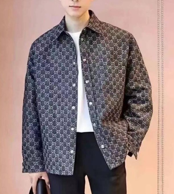 МУЖСКАЯ КУРТКА ДВУХСТОРОННЯЯ GUCCI 