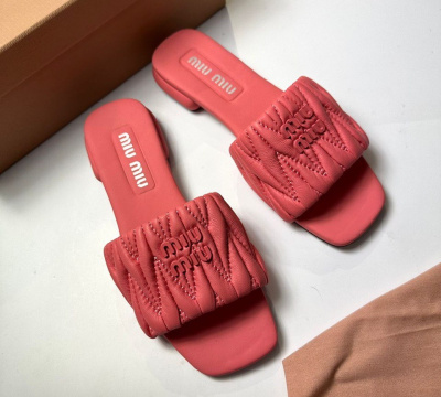 ШЛЕПКИ MIU MIU 