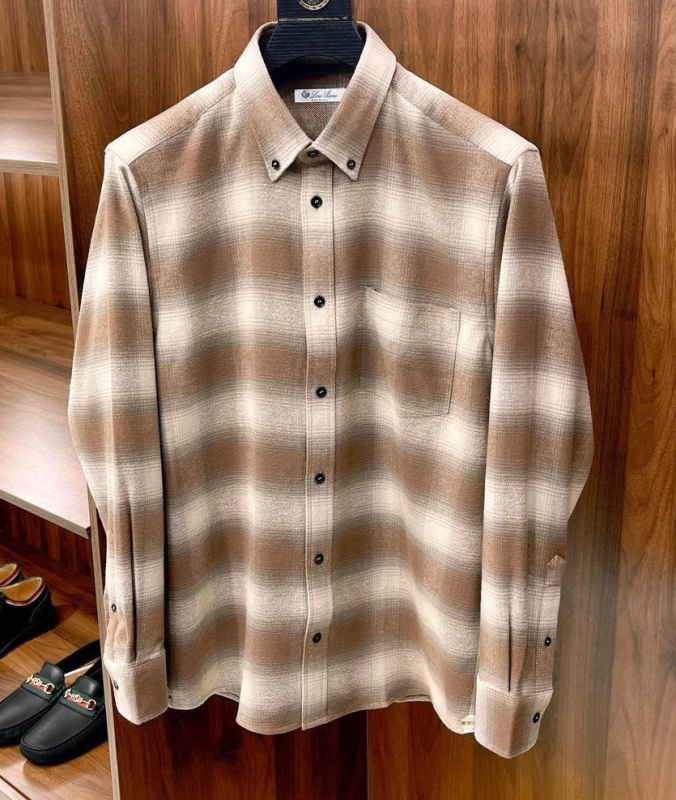 МУЖСКАЯ РУБАШКА LORO PIANA 