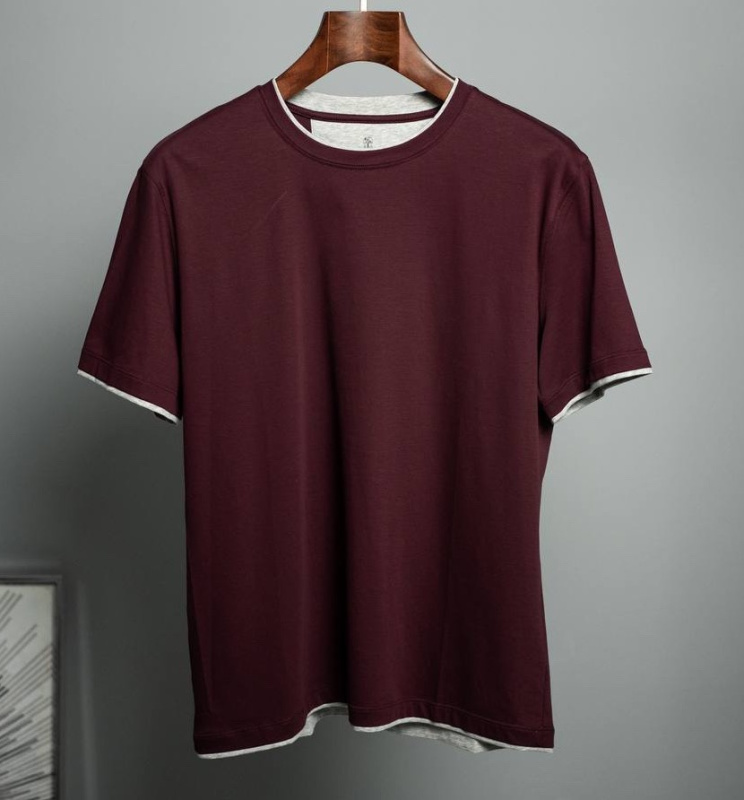 МУЖСКАЯ ФУТБОЛКА BRUNELLO CUCINELLI 