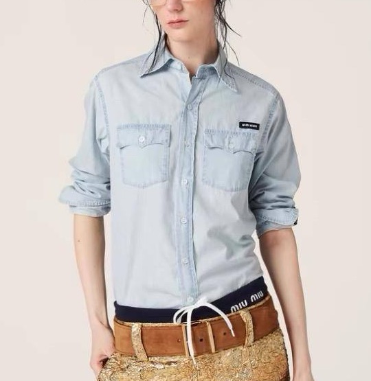 РУБАШКА MIU MIU 