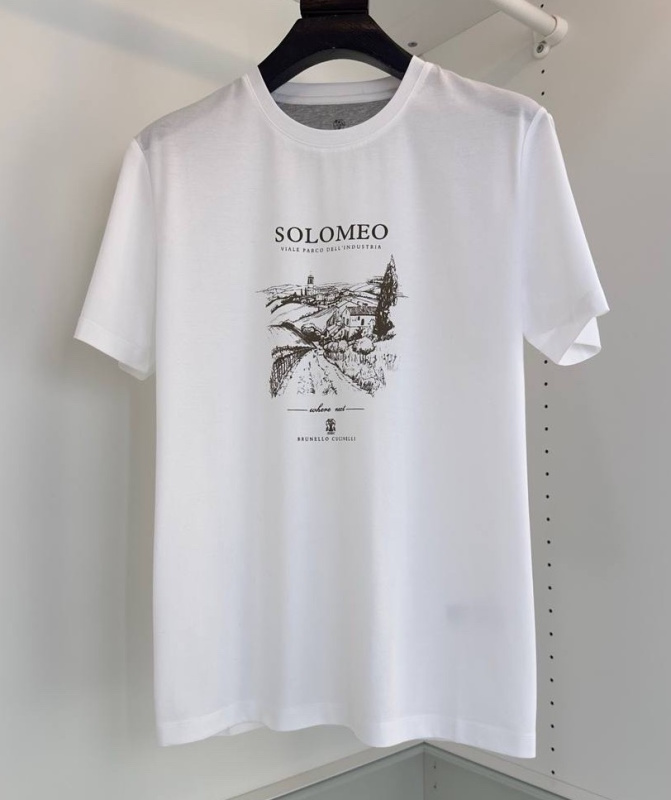 МУЖСКАЯ ФУТБОЛКА BRUNELLO CUCINELLI 