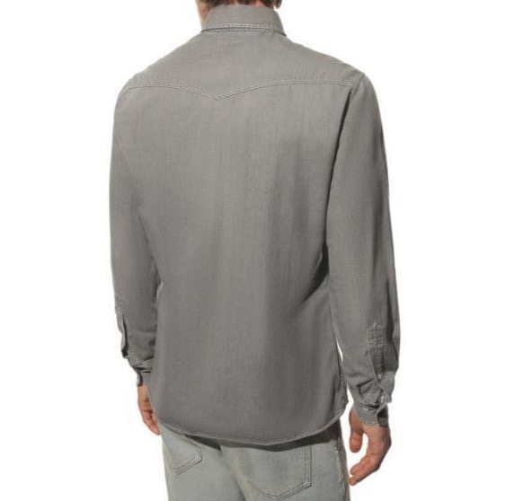 МУЖСКАЯ РУБАШКА BRUNELLO CUCINELLI  60792 фото анонса