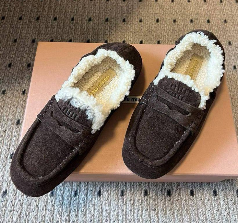 МОКАСИНЫ MIU MIU 