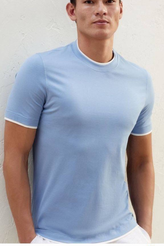 МУЖСКАЯ ФУТБОЛКА BRUNELLO CUCINELLI 