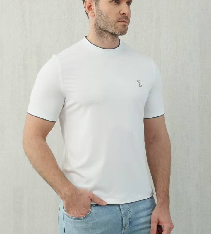 МУЖСКАЯ ФУТБОЛКА BRUNELLO CUCINELLI 