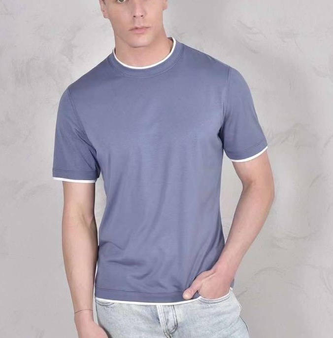 МУЖСКАЯ ФУТБОЛКА BRUNELLO CUCINELLI 