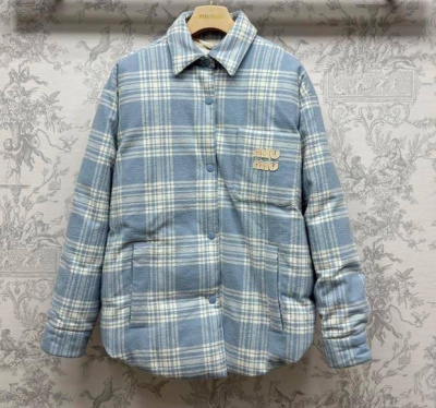 РУБАШКА УТЕПЛЕННАЯ MIU MIU 