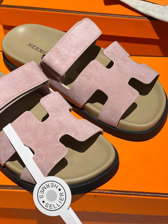 ШЛЕПКИ HERMES  68115 детальное фото товара