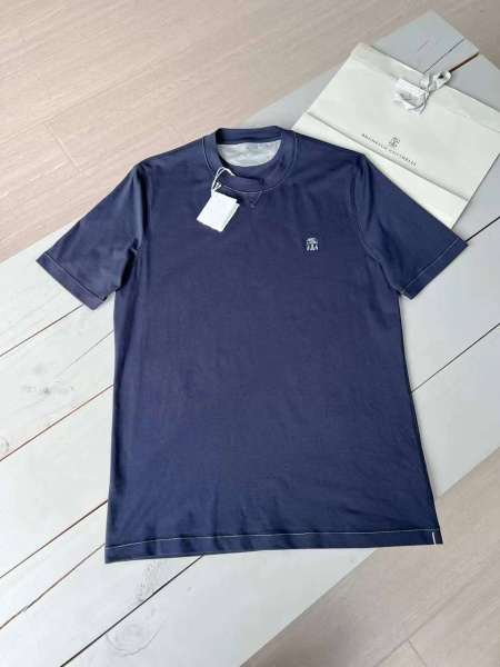 МУЖСКАЯ ФУТБОЛКА BRUNELLO CUCINELLI  69240 фото анонса