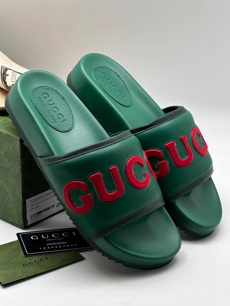 МУЖСКИЕ ШЛЕПКИ GUCCI  60890 фото анонса